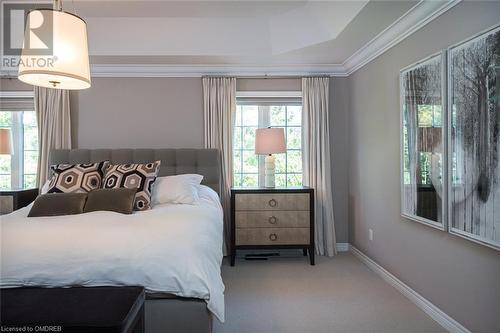 Primary bedroom with 2 closets - 304 Mcgibbon Drive, Milton, ON - Indoor Photo Showing Bedroom