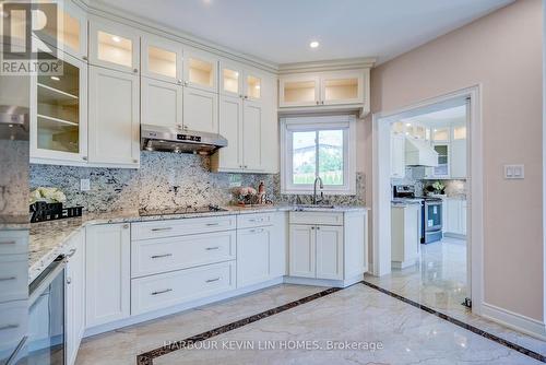 45 Henricks Crescent, Richmond Hill, ON - Indoor Photo Showing Kitchen With Upgraded Kitchen