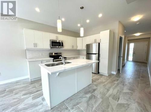 20 - 45 Dorchester Boulevard, St. Catharines, ON - Indoor Photo Showing Kitchen With Stainless Steel Kitchen With Double Sink With Upgraded Kitchen