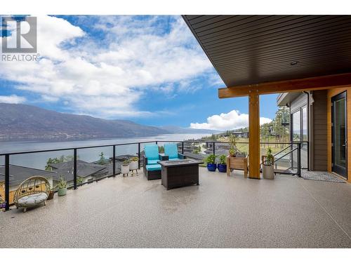 3514 Mckinley Beach Drive, Kelowna, BC - Outdoor With Body Of Water With Deck Patio Veranda With View With Exterior