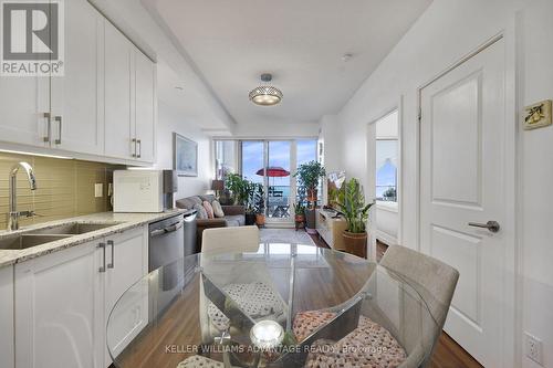 712B - 9600 Yonge Street, Richmond Hill, ON - Indoor Photo Showing Kitchen With Double Sink With Upgraded Kitchen