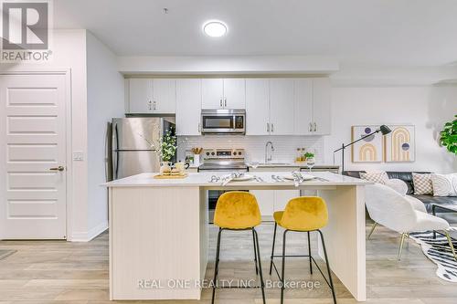 223 - 1105 Leger Way, Milton, ON - Indoor Photo Showing Kitchen With Stainless Steel Kitchen