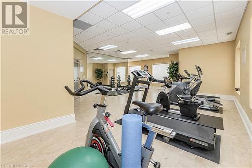 223 Erb Street W Unit# 504, Waterloo, ON - Indoor Photo Showing Gym Room