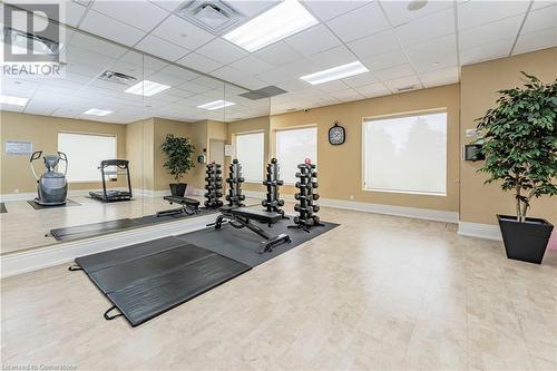 223 Erb Street W Unit# 504, Waterloo, ON - Indoor Photo Showing Gym Room