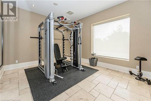 223 Erb Street W Unit# 504, Waterloo, ON - Indoor Photo Showing Gym Room