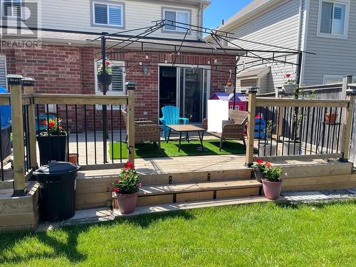 1346 Harlstone Crescent, Oshawa (Taunton), ON - Outdoor With Deck Patio Veranda With Exterior