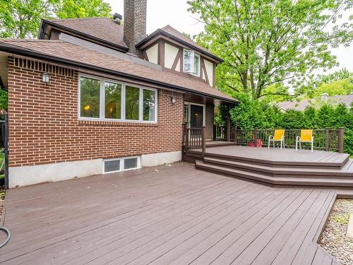 Cour - 81 Av. Dunrae, Mont-Royal, QC - Outdoor With Deck Patio Veranda With Exterior