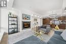 2308 - 180 University Avenue, Toronto, ON  - Indoor Photo Showing Living Room With Fireplace 