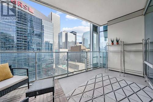 2308 - 180 University Avenue, Toronto, ON - Outdoor With Balcony With Exterior