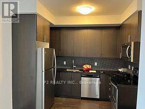 Ph10 - 9560 Markham Road, Markham, ON - Indoor Photo Showing Kitchen With Stainless Steel Kitchen With Upgraded Kitchen