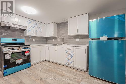 Lower - 76 John Street, Barrie, ON - Indoor Photo Showing Kitchen