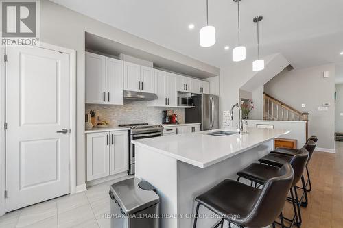 39 Gardenpost Terrace, Ottawa, ON - Indoor Photo Showing Kitchen With Stainless Steel Kitchen With Double Sink With Upgraded Kitchen