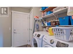 Laundry room with exit to exterior of the house - 