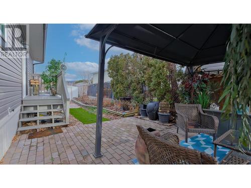 Private, quaint backyard for entertaining and relaxing - 3591 Old Vernon Road Unit# 219, Kelowna, BC 