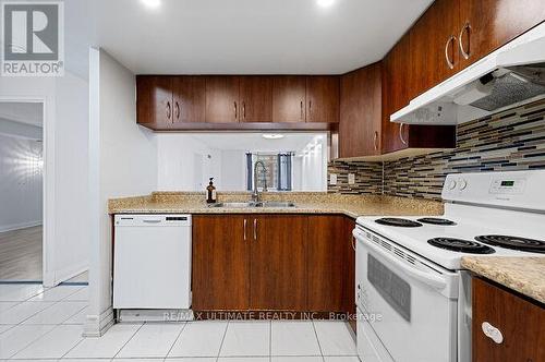 1208 - 300 Webb Drive, Mississauga, ON - Indoor Photo Showing Kitchen With Double Sink