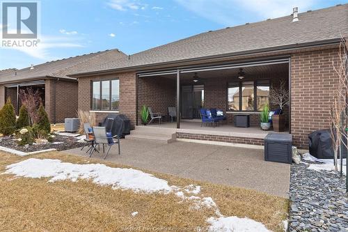 7448 Silverleaf Lane, Lasalle, ON - Outdoor With Deck Patio Veranda With Exterior