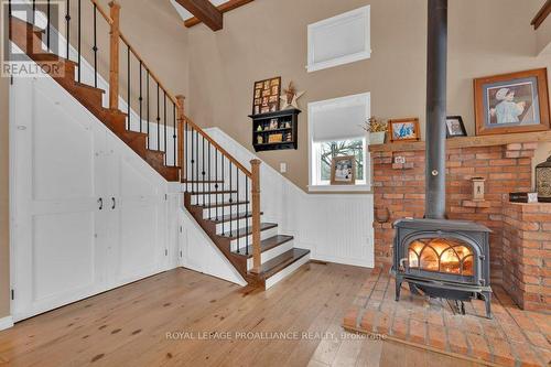 1458 Baptist Church Road, Stirling-Rawdon, ON - Indoor Photo Showing Other Room With Fireplace