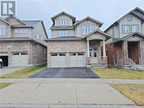 Craftsman house with a garage - 218 Gravel Ridge Trail, Kitchener, ON - Outdoor With Facade