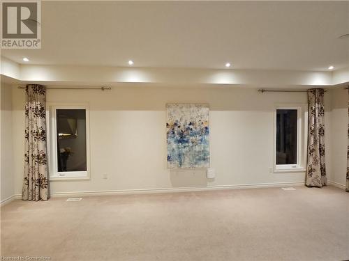 View of carpeted spare room - 218 Gravel Ridge Trail, Kitchener, ON - Indoor Photo Showing Other Room