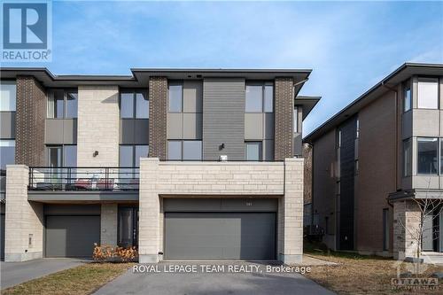 141 Boundstone Way, Ottawa, ON - Outdoor With Balcony With Facade