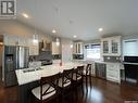 213 7Th Avenue Sw, Eston, SK  - Indoor Photo Showing Kitchen With Stainless Steel Kitchen With Upgraded Kitchen 