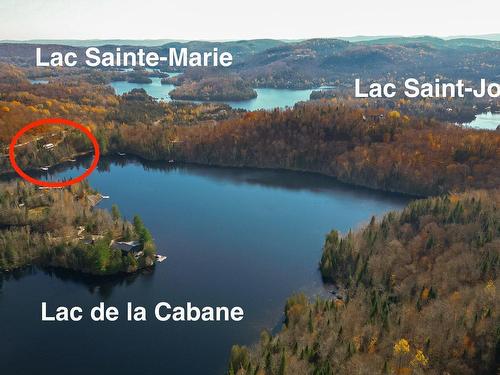 Vue d'ensemble - 397 Ch. Des Verdier, Saint-Adolphe-D'Howard, QC - Outdoor With Body Of Water With View