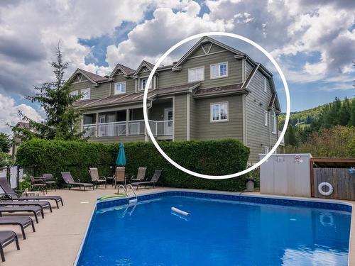 Overall view - 203-37 Mtée Victor-Nymark, Saint-Sauveur, QC - Outdoor With In Ground Pool