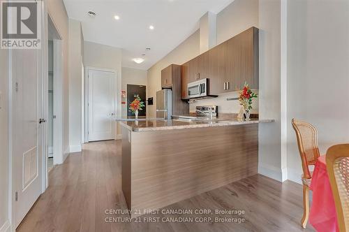 221B - 85 Morrell Street, Brantford, ON - Indoor Photo Showing Kitchen