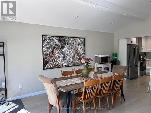 1183 N Kahshe Lake Road, Gravenhurst, ON - Indoor Photo Showing Dining Room