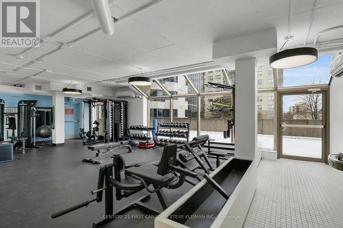 406 - 695 Richmond Street, London, ON - Indoor Photo Showing Gym Room