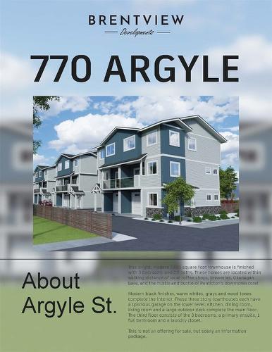 102-770 Argyle Street, Penticton, BC - 