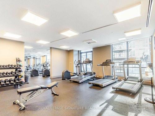 107-65 Watergarden Dr, Mississauga, ON - Indoor Photo Showing Gym Room