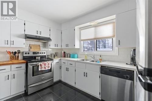 12 Primrose Dr, Sault Ste. Marie, ON - Indoor Photo Showing Kitchen With Double Sink