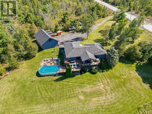 2855 County Road 4, Stone Mills, ON - Outdoor With Above Ground Pool With View