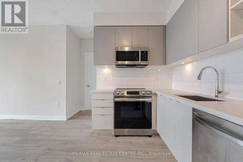 102B - 4655 Metcalfe Avenue N, Mississauga, ON - Indoor Photo Showing Kitchen With Upgraded Kitchen