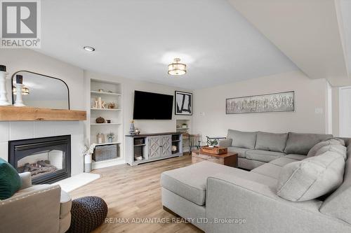 126 Brookfield Street, Middlesex Centre (Denfield), ON - Indoor Photo Showing Living Room With Fireplace