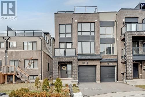 3074 Cascade, Oakville (1010 - Jm Joshua Meadows), ON - Outdoor With Balcony With Facade