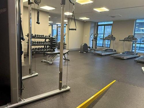 607-65 Watergarden Dr, Mississauga, ON - Indoor Photo Showing Gym Room