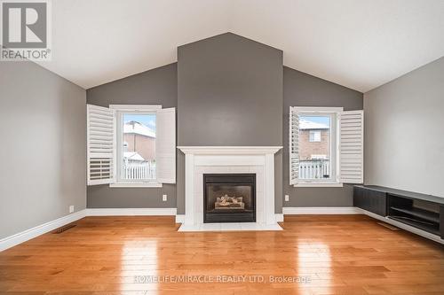 26 National Crescent, Brampton, ON - Indoor Photo Showing Living Room With Fireplace