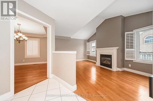 26 National Crescent, Brampton, ON - Indoor Photo Showing Living Room With Fireplace