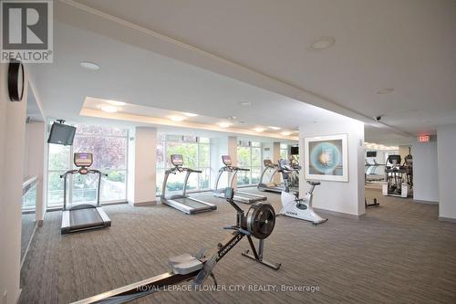 2603 - 223 Webb Drive, Mississauga, ON - Indoor Photo Showing Gym Room