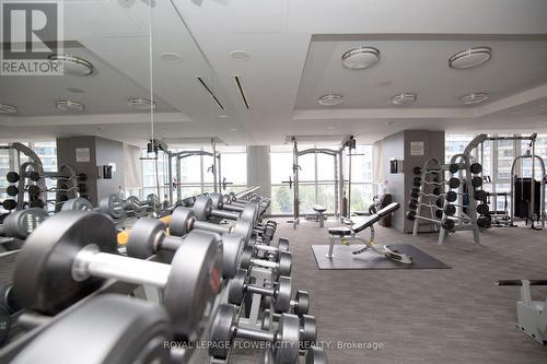 2603 - 223 Webb Drive, Mississauga, ON - Indoor Photo Showing Gym Room