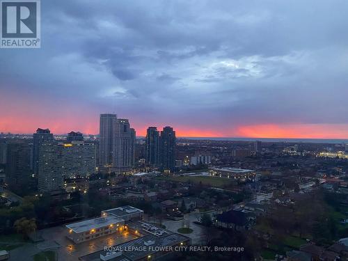 2603 - 223 Webb Drive, Mississauga, ON - Outdoor With View