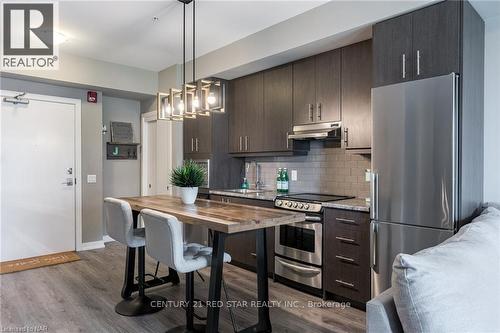 302 - 10 Esplanade Lane, Grimsby, ON - Indoor Photo Showing Kitchen With Stainless Steel Kitchen