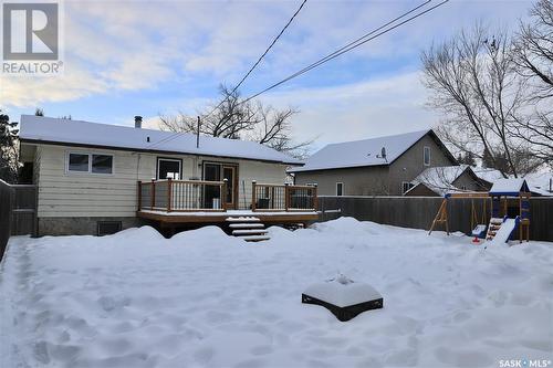 212 3Rd Avenue E, Shellbrook, SK - Outdoor With Deck Patio Veranda