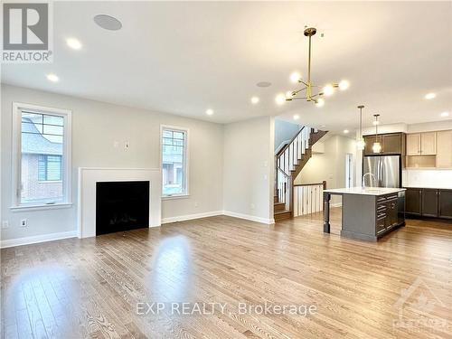 23 Kinver Private, Ottawa, ON - Indoor With Fireplace