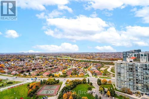 2301 - 4130 Parkside Village Drive, Mississauga, ON - Outdoor With View