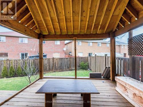 25 Commodore Drive, Brampton, ON - Outdoor With Deck Patio Veranda With Exterior