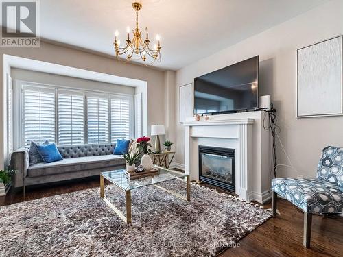 11 Stillman Drive, Brampton, ON - Indoor Photo Showing Living Room With Fireplace