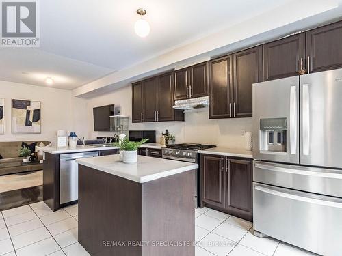 119 Fruitvale Circle, Brampton, ON - Indoor Photo Showing Kitchen With Stainless Steel Kitchen With Double Sink